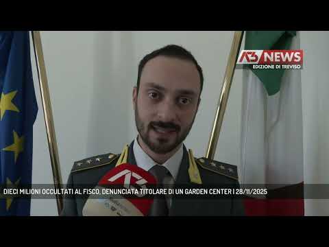 DIECI MILIONI OCCULTATI AL FISCO, DENUNCIATA TITOLARE DI UN GARDEN CENTER | 28/11/2025