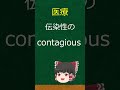 【英単語】医療に関する重要単語まとめ
