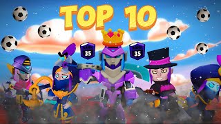 Top 10 Best Mortis Players in Brawl Stars👑