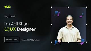 Clean & Conversion-Focused UI/UX Design | Meet Adil Khan