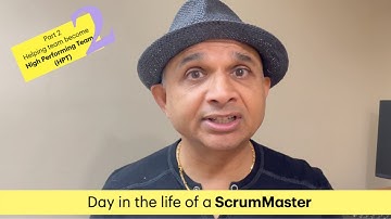A day in the life of a Scrum Master - Part 2 - helping teams become HPT #agileCoachingToolbox