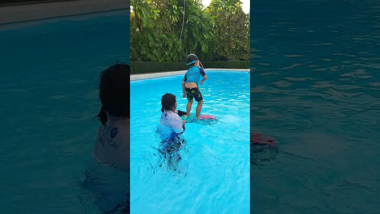 อั๋นจ๋าพอลพีท Daily - น้องพอลได้เล่นน้ำสมใจละ