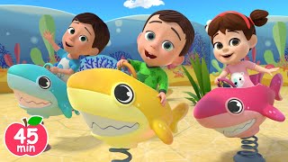 Baby Shark Park Siblings Having Fun And More Educational Nursery Rhymes & Kids Songs