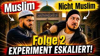 „RAUS HIER!!“ 😳 Nicht-Muslim sorgt für Eskalation in Moschee