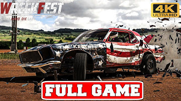WRECKFEST Gameplay Walkthrough FULL GAME No Commentary (PC 4K 60FPS Longplay)