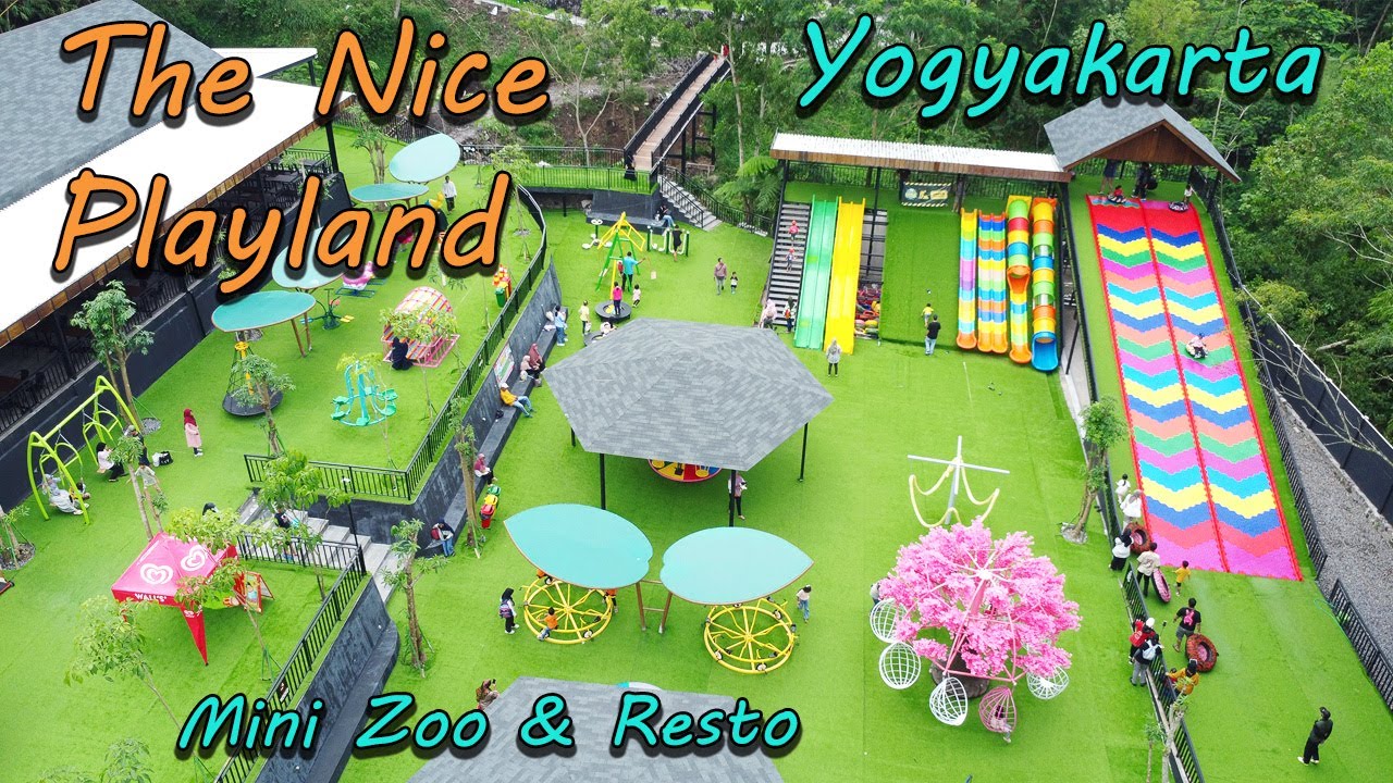 The Nice Playland Yogyakarta Playground Terbaru dan Terluas Banyak Wahana Bermain Anak