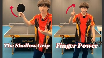 The Modern Forehand 🤯 The Secret FINGER POWER for Table Tennis Looping & Control 🏓