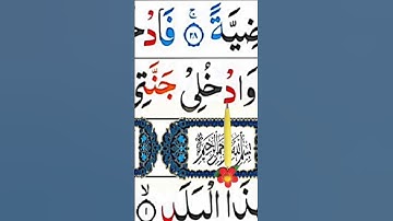 Thumbnail of Surah Al-Fajr Ayat 30 Tilawat (Quran Recitation) #surahalfajr #surahfajr