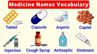 Medicine Names List Vocabulary | english vocabulary with sentence  | vocabulary | listenandpractice screenshot 2