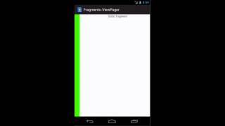 Android tutorial - Replace fragments inside a ViewPager