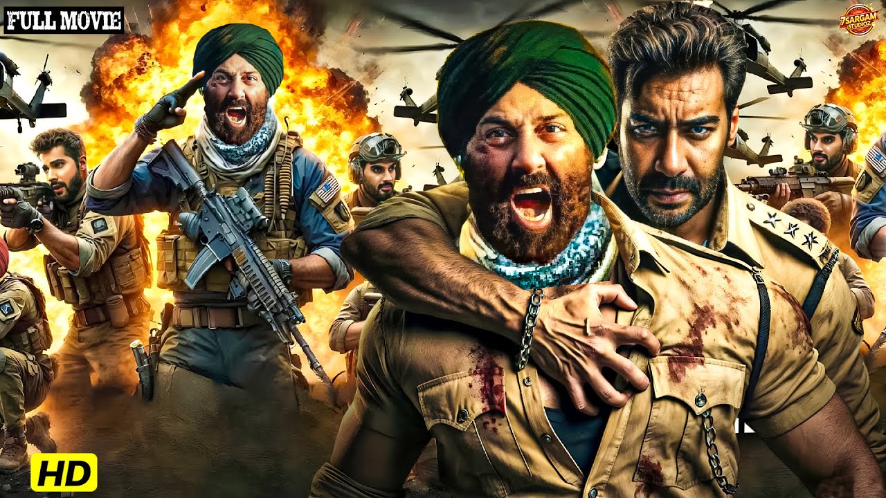 सनी देओल और अजय देवगन की जबरदस्त एक्शन फुल हिंदी मूवी | Bollywood Action Full Movie | Zameen