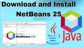 How to install java NetBeans IDE Latest Version 25 with java jdk 21