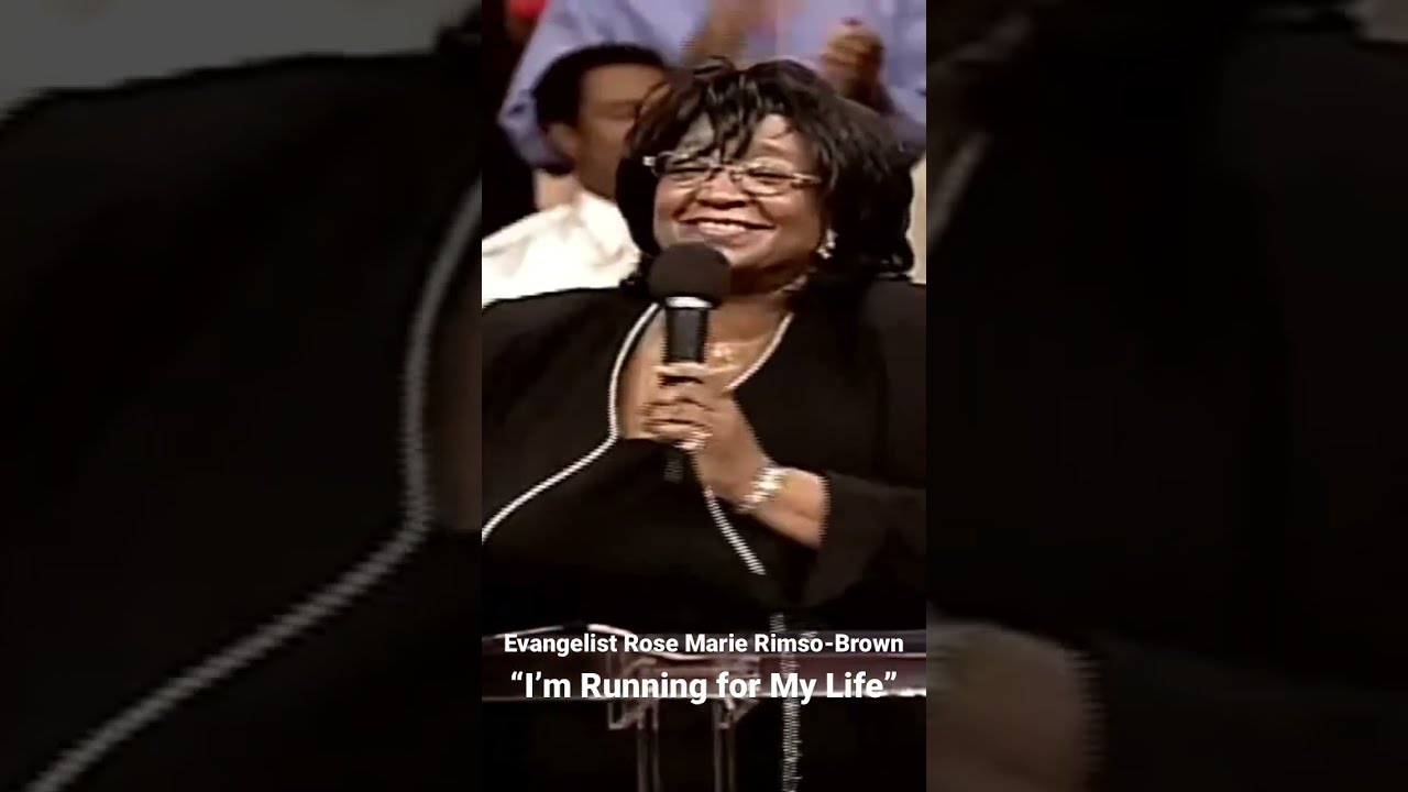  Throwback Gospel I M Running For My Life Evangelist Rose Marie Brown With GE Patterson Choir