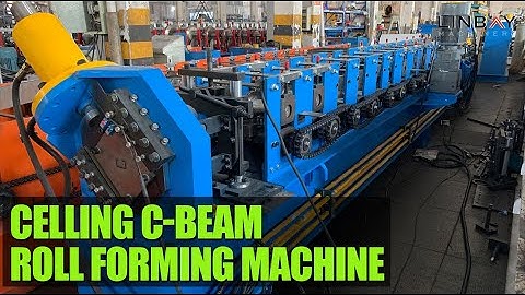 【Beam】Linbay-Celling C-beam roll forming machine