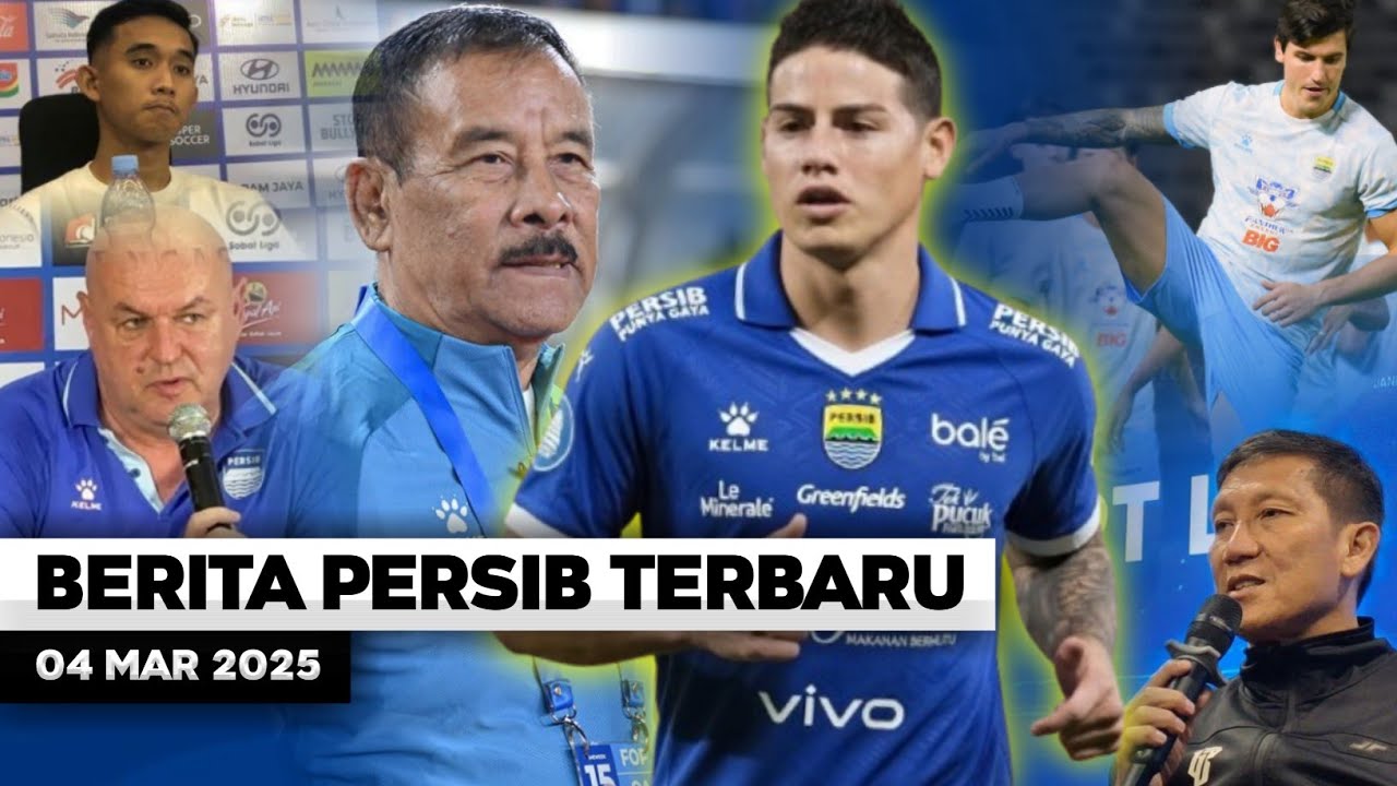 Persib Untung Besar‼️Persija Dikurangi 20 Poin Oleh Komdis❓Castel Sembuh Cedera 🔵James Rodri Gabung❓
