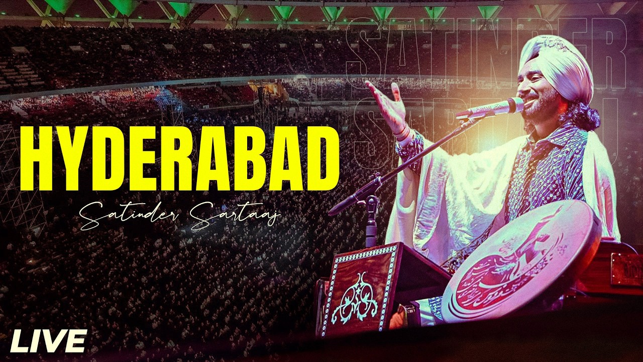Satinder Sartaaj | Hyderabad Live | Live in Concert