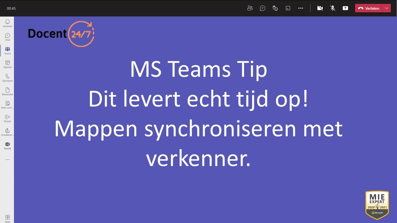 Ms Teams Tip Mappen Synchroniseren Met Verkenner! Dit Levert Echt Tijd Op!  - Youtube