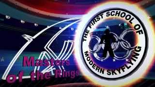 Olympic 2014 Logo and The First school of Modern Skyflying logo in Russia