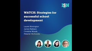 Strategies for successful school development