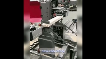 auto side milling drilling loading unloading wood machine