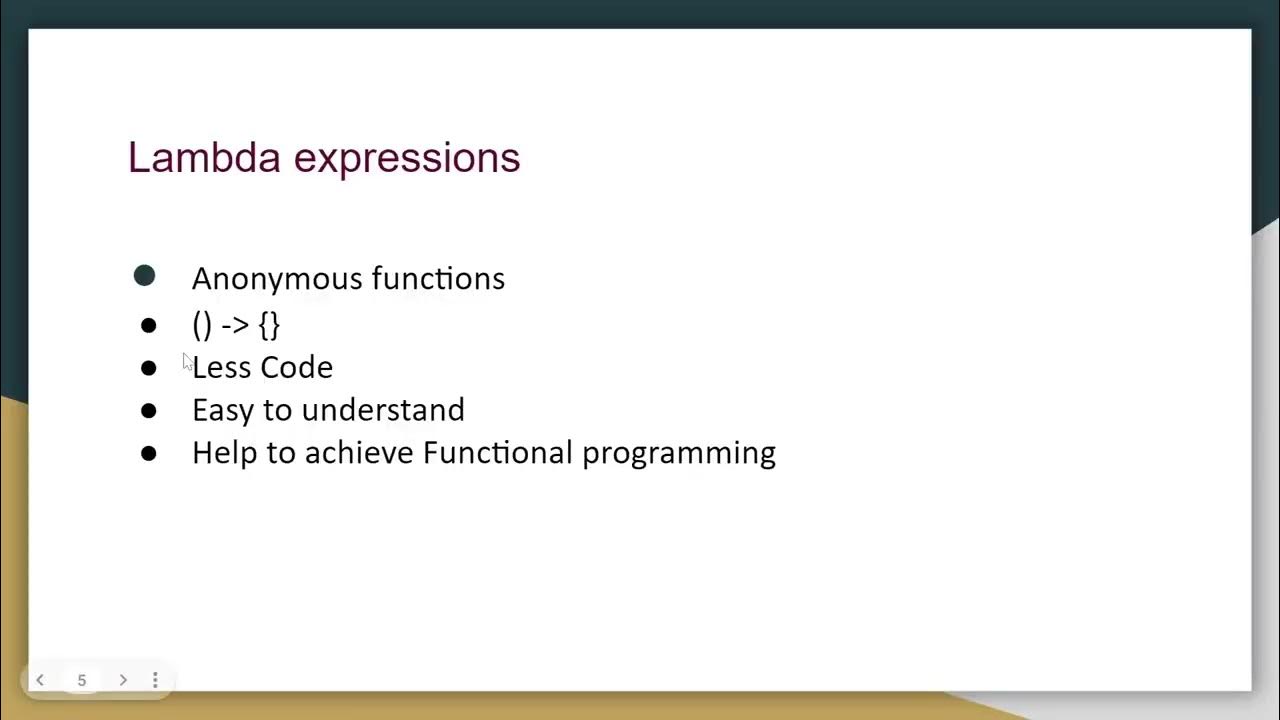 Lambda Expressions in Java - Full Simple Tutorial - YouTube