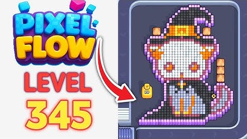 Pixel Flow Level 345 Walkthrough