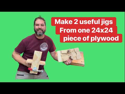 Make 2 useful workshop jigs from scrap wood!