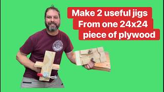 Make 2 useful workshop jigs from scrap wood!