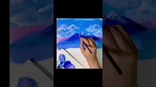 Easy Arcylic Painting#Arcylicpainting #Art #Youtubeshorts #Creative #Viral