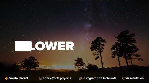 Minimal Lower Thirds | After Effects Project - Envato elements