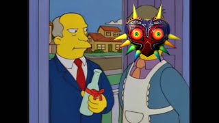 Steamed Hams but every time Skinner lies, the moon gets nearer