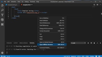 template String in Typescript
