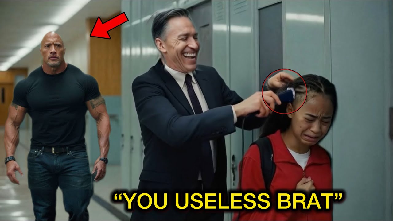 Директор-расист ради забавы стрижет волосы дочери Скалы, но когда Скала прибыла…