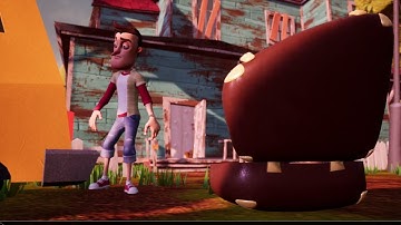 Hello Neighbor Credits Scene Out Of Bounds/Noclip | Hello Neighbor Gameplay | Link In Description