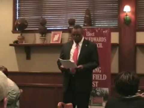 Springfield City Council candidate Melvin Edwards