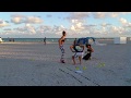 Brazilian Model Julia Pereira Enjoys Her Fun Exercise Routine in South Beach