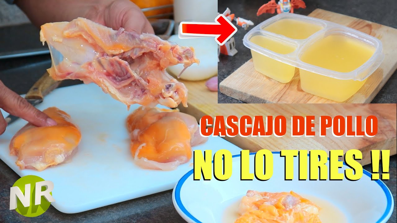 Fondo De Pollo Consome De Pollo Caldo de pollo Facil y Rapido Tips De Cocina YouTube