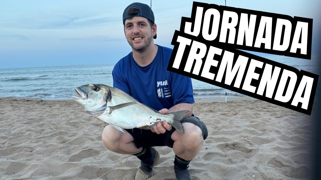 VOLVEMOS A LO GRANDE | Jornada increíble buscando la dorada a surfcasting