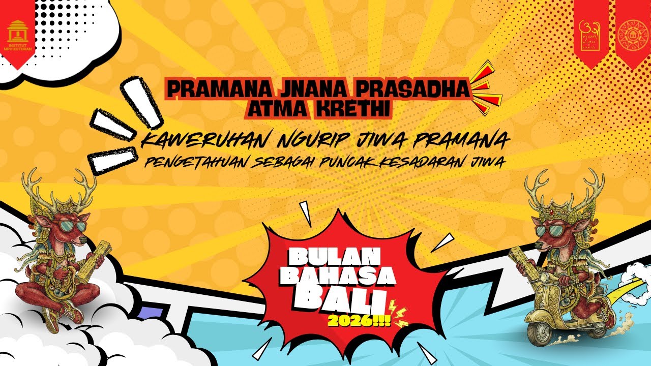 Pembukaan Bulan Bahasa Bali 2026