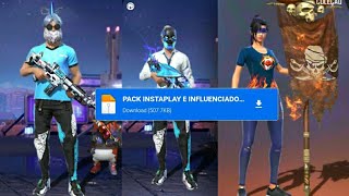 MELHOR PACK DE TEXTURA DE INSTAPLAYER -FREE FIRE *Link direto*