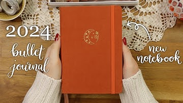 2024 Bullet Journal Setup 🌼 Starting A New Journal | Plan With Me