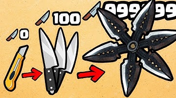 Sharpen Knife - Satisfying Mobile Game NOOB vs PRO vs HACKER