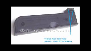HOW TO FIX AGM VSR-10 MP001 MAGAZINE + REVIEW