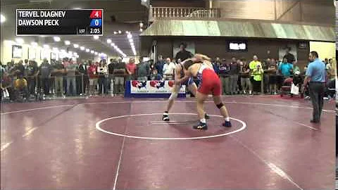 125 kg R2 - Tervel Dlagnev (Sunkist Kids) vs Dawso...
