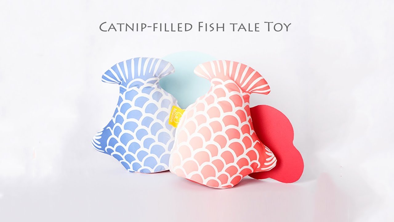 Catnip Fish Cat Toy Realistic Fish Tale Toys for Cats