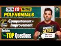 Class 10 Maths Compartment / Improvement Exam 2026 | 2nd Board | Polynomials