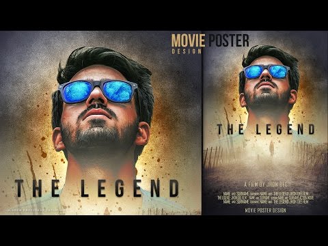 Make a Movie Poster With Texture Background In Photoshop