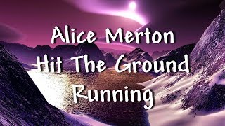 Alice Merton - Hit The Ground Running - Lyrics