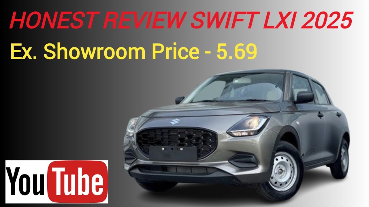 Honest Review using 1 month Maruti Suzuki Swift LXi 2025 Base Model Best Budget Car for under 5.69L