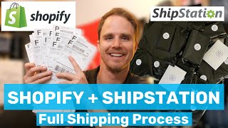 Shipping Orders with Shopify and Shipstation |  800+ Orders Per Month! Full Process Explained (2021) screenshot 5